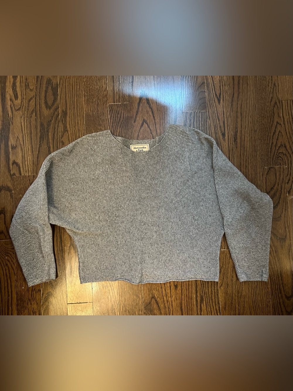 Abercrombie & Fitch Grey Dolman Sweater - Size M